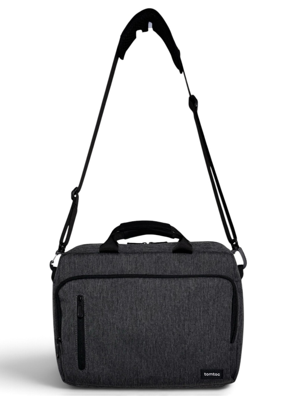 tomtoc Laptop Messenger Shoulder Bag A50-C01G Gray Commuter Travel